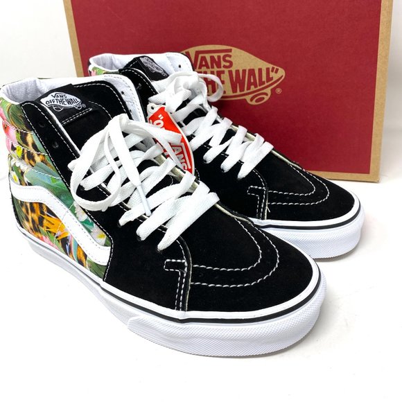 VANS Sk8-Hi Tropical Animal Check Multi Women’s Size 7 VN0A4U3C2FB - Picture 7 of 8
